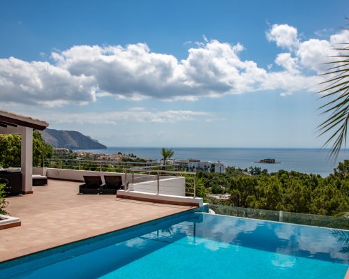 KV343 Sea view villa La Olla Altea for sale