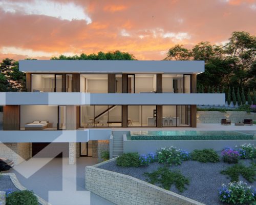 KV391 Villa project Parus Altea en tamaño grande